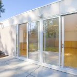 Glass doors from living room to patio Glass doors from living room to patio