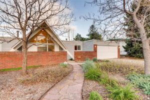 mid-century modern A-frame for sale