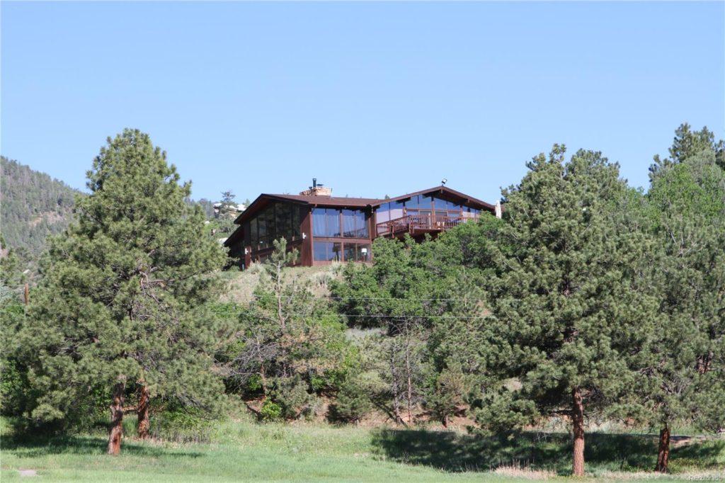 late modern mountain home Colorado