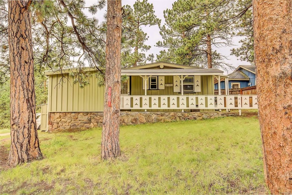 60's mountain cabin for sale Evergreen